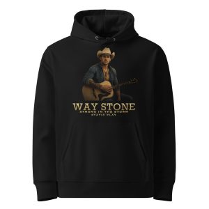 Way Stone — Strong In The Storm Hoodie (Black)