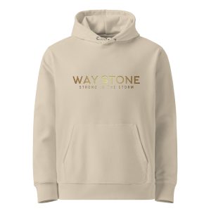 Way Stone — Strong In The Storm Hoodie (Cream)