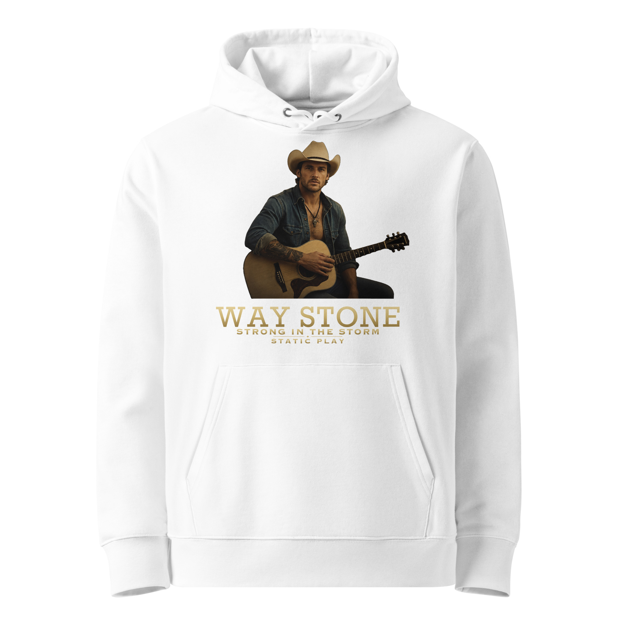 Way Stone — Strong In The Storm Hoodie (Black) - Image 2