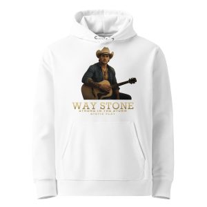 Way Stone — Strong In The Storm Hoodie (White)