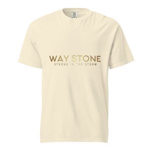 Way Stone — Strong In The Storm Tee (Ivory)